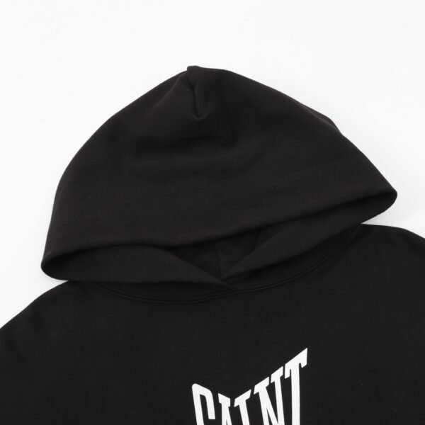 SAINT MICHAEL 24FW RIBON SAINT monogrammed hooded sweatshirt - Image 8