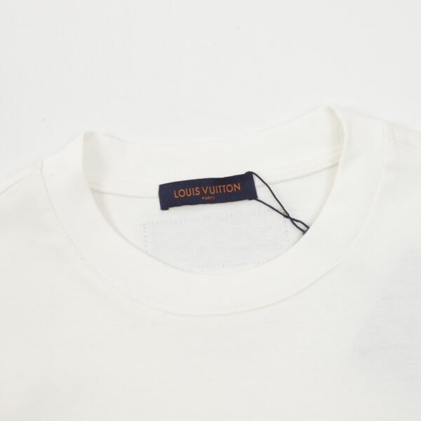 Louis Vuitton Chest Embossed Drilling Logo Long Sleeve T-Shirt - Image 4