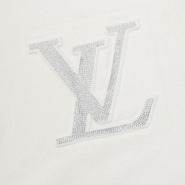 Louis Vuitton Chest Embossed Drilling Logo Long Sleeve T-Shirt - Image 8