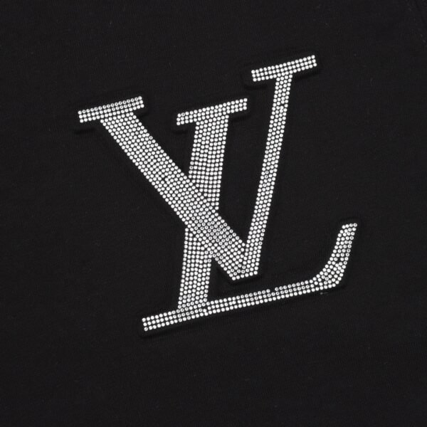 Louis Vuitton Chest Embossed Drilling Logo Long Sleeve T-Shirt - Image 5