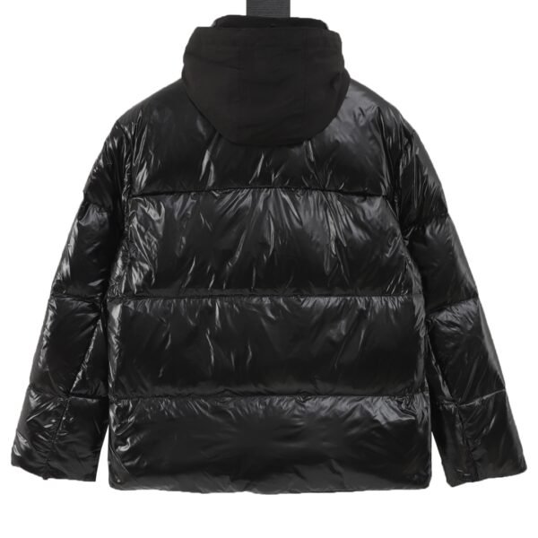 Burberry Patent Leather Glossy 3-Zip Down Jacket - Image 5