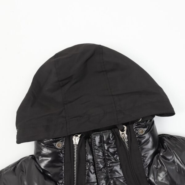 Burberry Patent Leather Glossy 3-Zip Down Jacket - Image 8
