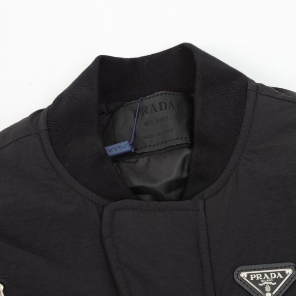 Prada triangle label baseball jacket cotton jacket - Image 5