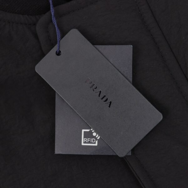 Prada triangle label baseball jacket cotton jacket - Image 2