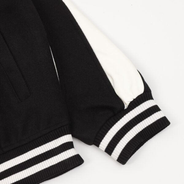 Chanel patchwork embroidery baseball jacket - Image 9