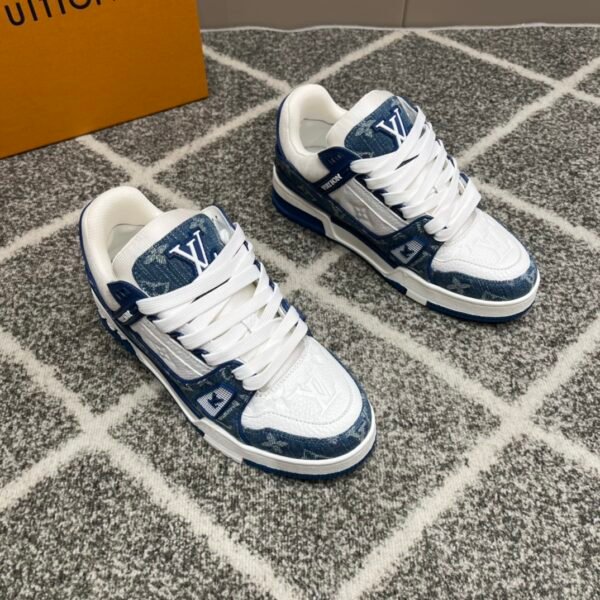 LV trainer classic model denim Original 1:1 development reproduction - Image 3
