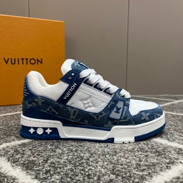 LV trainer classic model denim Original 1:1 development reproduction - Image 7
