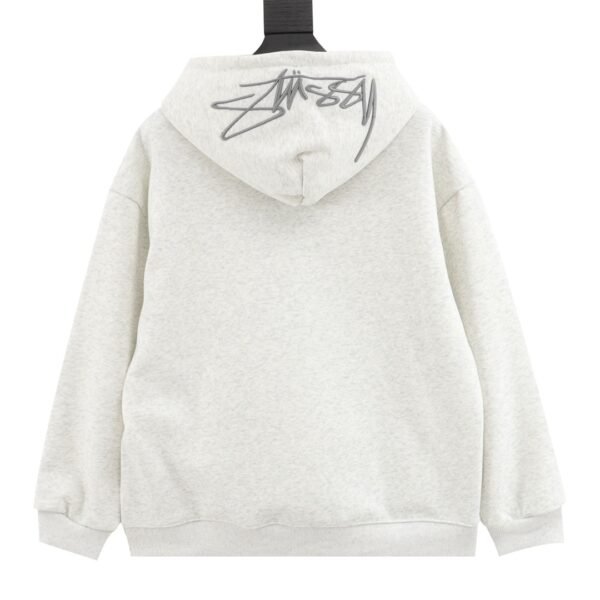 Stussy Hat Embroidery Padded Hooded Sweatshirt - Image 9