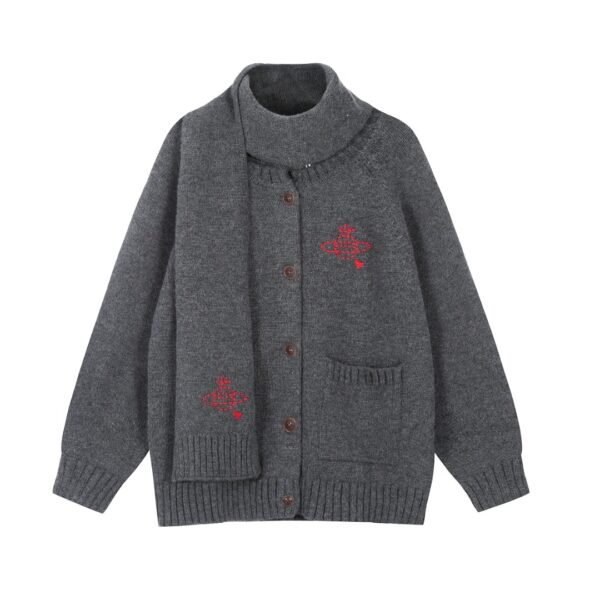 VIVI128 #P239 „Die beste Qualität im Netz“. vivienne west holz schal stil strickjacke top original restaurierung - Image 7