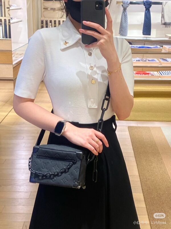 Louis Vuitton lv exklusive erste Modell: M55702 [spezielle verbesserte Version] Leder ist echt OEM italienischen A-Klasse Diamant-Leder Tasche - Image 12