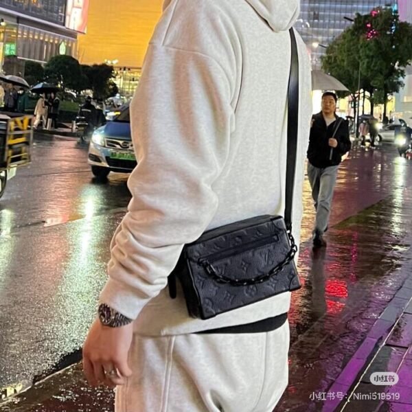 Louis Vuitton lv exklusive erste Modell: M55702 [spezielle verbesserte Version] Leder ist echt OEM italienischen A-Klasse Diamant-Leder Tasche - Image 11