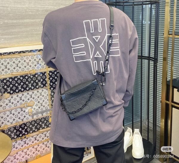 Louis Vuitton lv exklusive erste Modell: M55702 [spezielle verbesserte Version] Leder ist echt OEM italienischen A-Klasse Diamant-Leder Tasche - Image 13