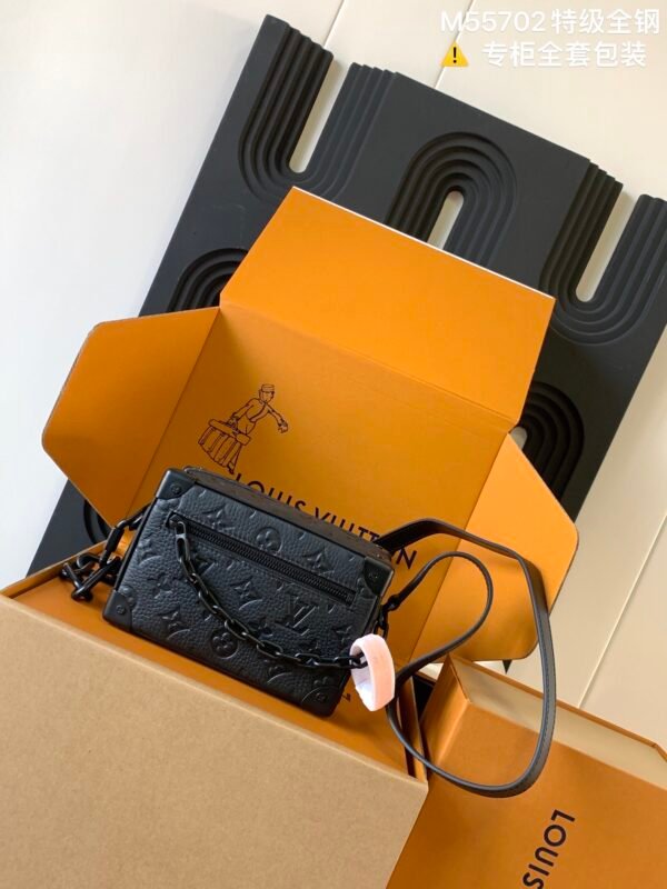 Louis Vuitton lv exklusive erste Modell: M55702 [spezielle verbesserte Version] Leder ist echt OEM italienischen A-Klasse Diamant-Leder Tasche
