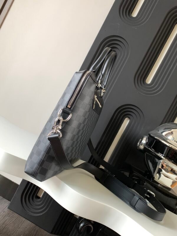 Louis Vuitton lv exklusive erste Modell: M48260 [spezielle verbesserte Version] Leder ist echt Gießerei Italien A-Klasse Diamant Ledertasche - Image 17