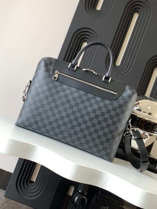 Louis Vuitton lv exklusive erste Modell: M48260 [spezielle verbesserte Version] Leder ist echt Gießerei Italien A-Klasse Diamant Ledertasche - Image 8