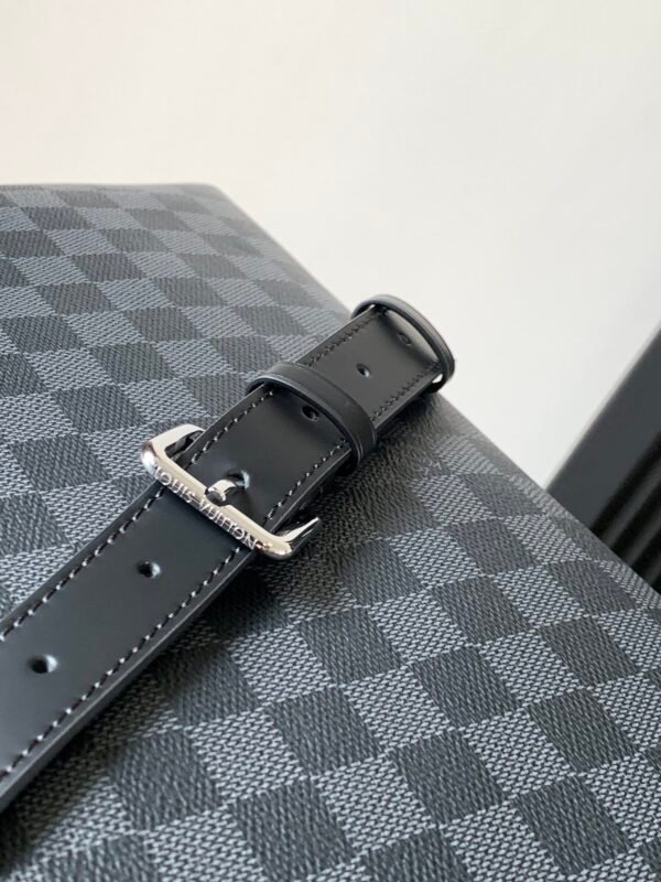 Louis Vuitton lv exklusive erste Modell: M48260 [spezielle verbesserte Version] Leder ist echt Gießerei Italien A-Klasse Diamant Ledertasche - Image 7
