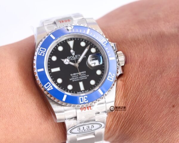 Offizielle Modelle der originalen Eins-zu-eins-Replik der Boutique (Super Edition) Rolex SUB Submariner Series Intermetallic Series / Green Ghost / Black Ghost / Blue Ghost - Image 14