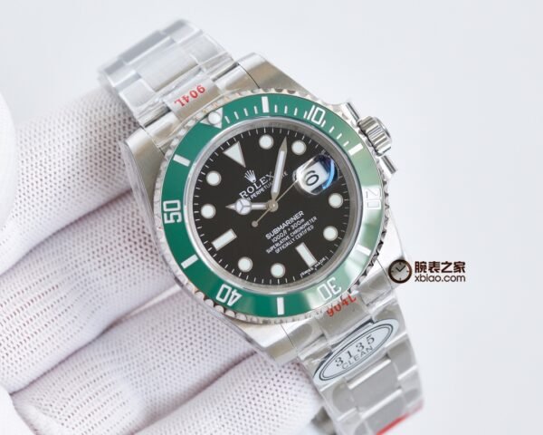 Offizielle Modelle der originalen Eins-zu-eins-Replik der Boutique (Super Edition) Rolex SUB Submariner Series Intermetallic Series / Green Ghost / Black Ghost / Blue Ghost - Image 6