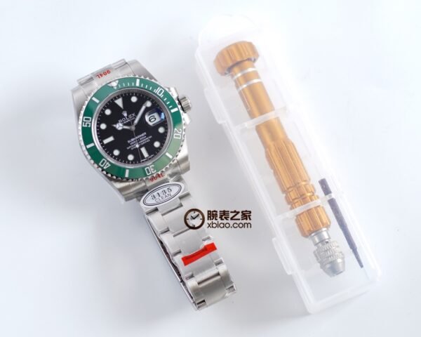 Offizielle Modelle der originalen Eins-zu-eins-Replik der Boutique (Super Edition) Rolex SUB Submariner Series Intermetallic Series / Green Ghost / Black Ghost / Blue Ghost - Image 10