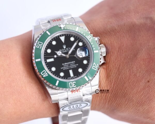 Offizielle Modelle der originalen Eins-zu-eins-Replik der Boutique (Super Edition) Rolex SUB Submariner Series Intermetallic Series / Green Ghost / Black Ghost / Blue Ghost - Image 3