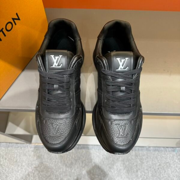 Louis Vuitton Run Away High-End Men's Casual Sneaker/Black - Image 2