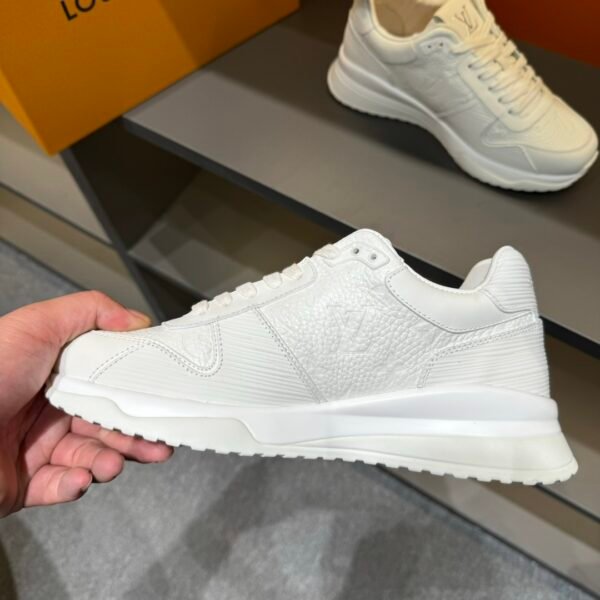 Louis Vuitton Run Away High-End Men's Casual Sneaker/White - Image 9