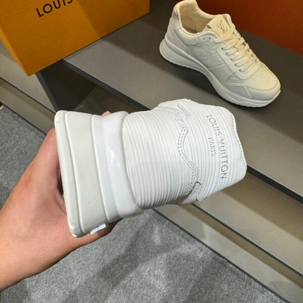 Louis Vuitton Run Away High-End Men's Casual Sneaker/White - Image 10
