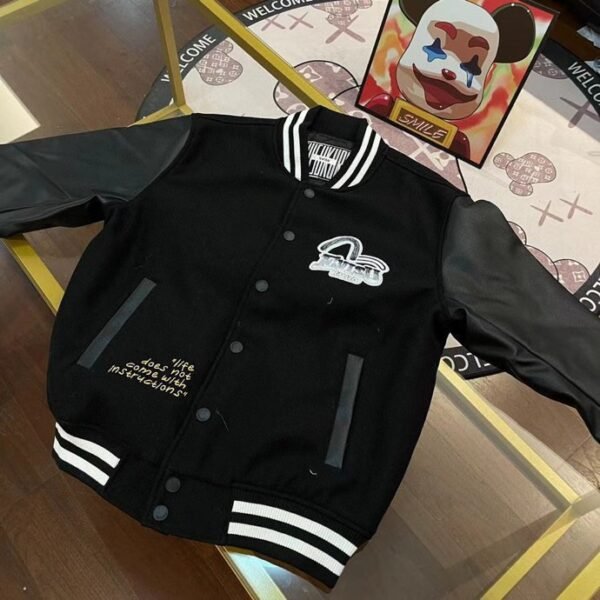 2024 Autumn and Winter Fushin new men's jacket jacket cotton jacket men's baseball suit cotton clothing