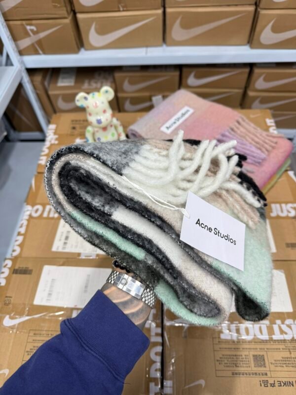 Acne Studios Narrow Tasseled Pom Pom Scarf 🧣 - Image 5