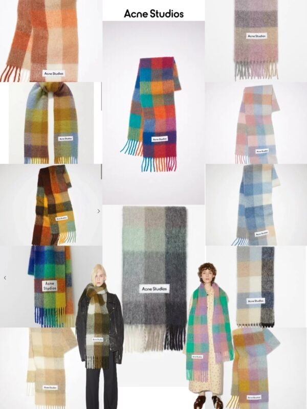 Acne Studios Narrow Tasseled Pom Pom Scarf 🧣 - Image 6