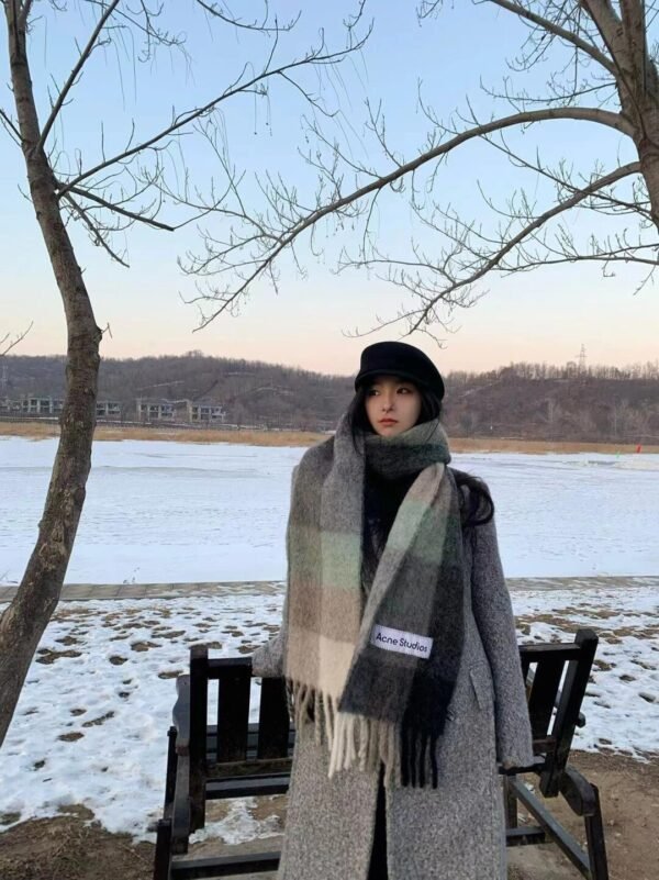 Acne Studios Narrow Tasseled Pom Pom Scarf 🧣 - Image 7