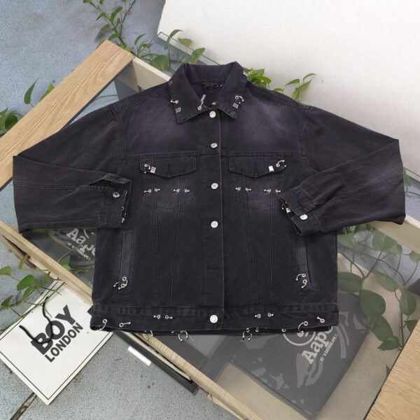 ALENCIAGA Couple Denim Washed Jacket