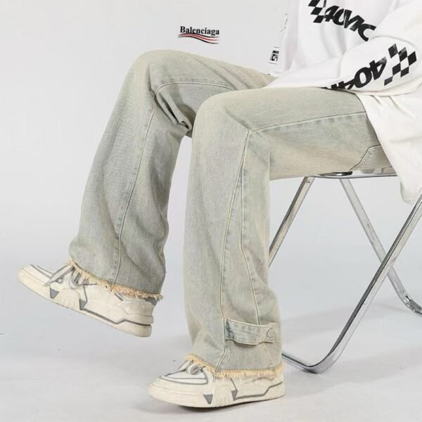 Balenciaga / Balenciaga Jeans, [Men's and Women's] Overseas Limited Edition Jeans - Image 7