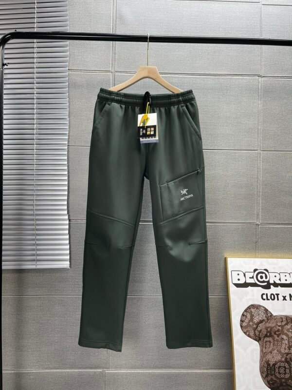 ARC'TERYX Outdoor Sports Woven Windproof, Quick Drying, Breathable Straight Leg Padded Softshell Pants Urban Business & Casual - Image 2