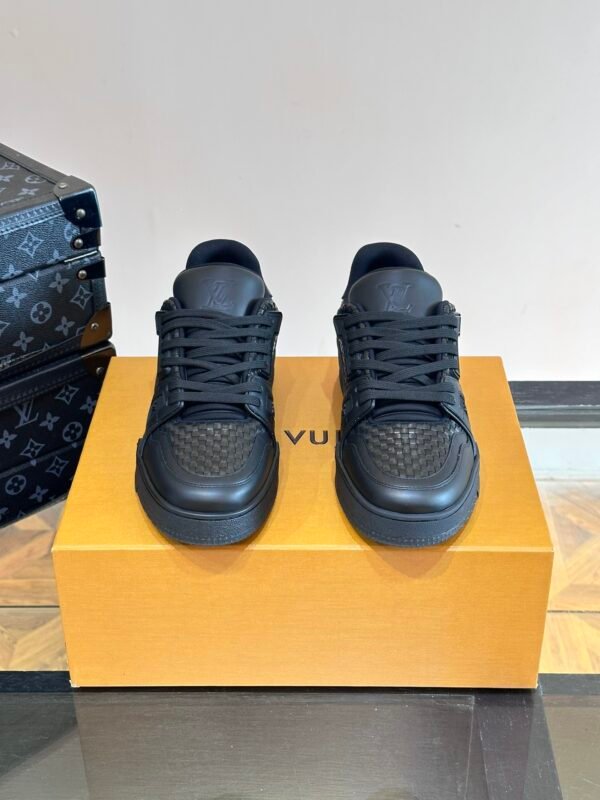 ◾️▫️LV Luxury Men's Trainer Casual Sneakers - Image 9