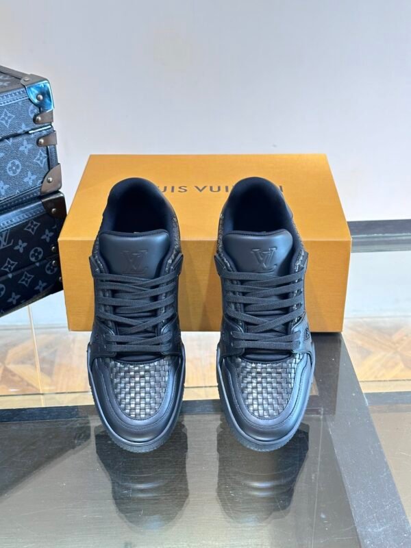 ◾️▫️LV Luxury Men's Trainer Casual Sneakers - Image 2