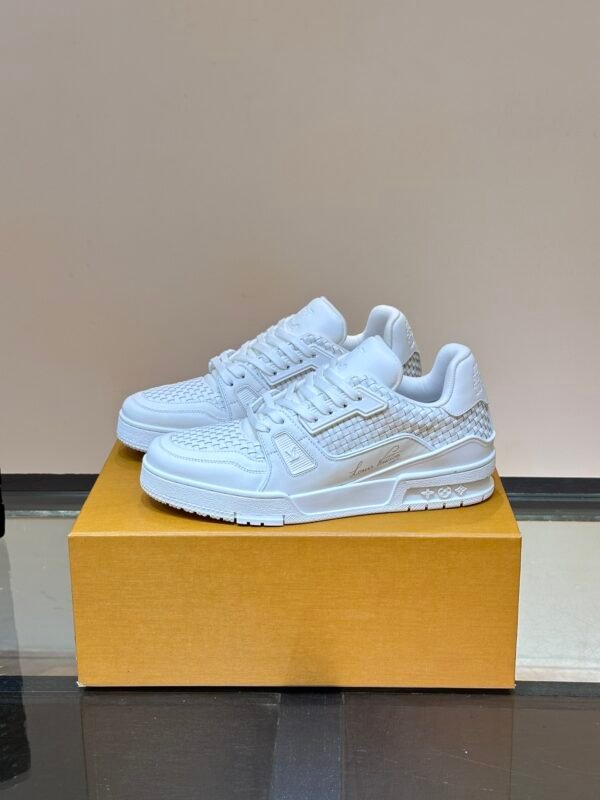 ◾️▫️LV Luxury Men's Trainer Casual Sneakers - Image 4