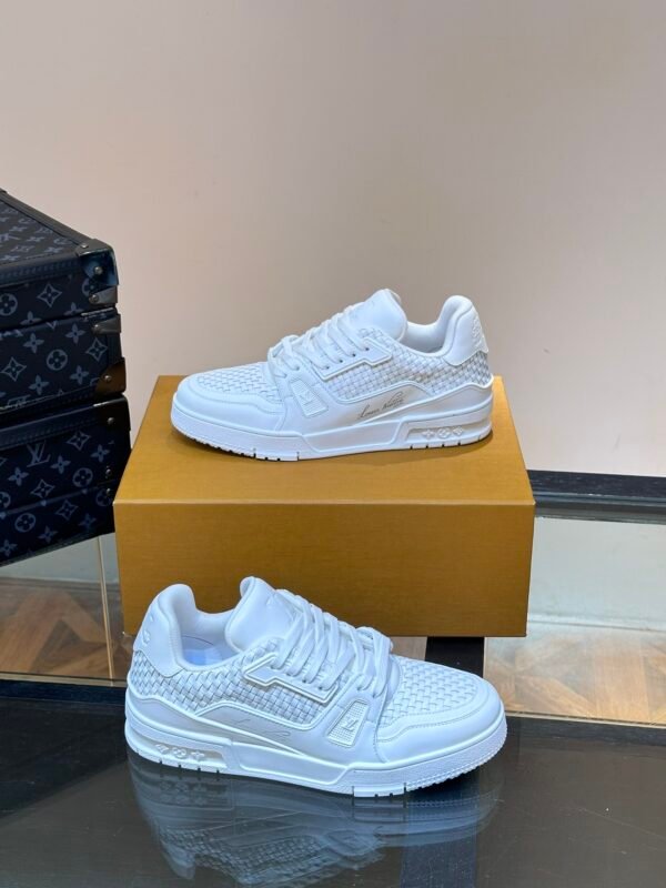 ◾️▫️LV Luxury Men's Trainer Casual Sneakers - Image 7