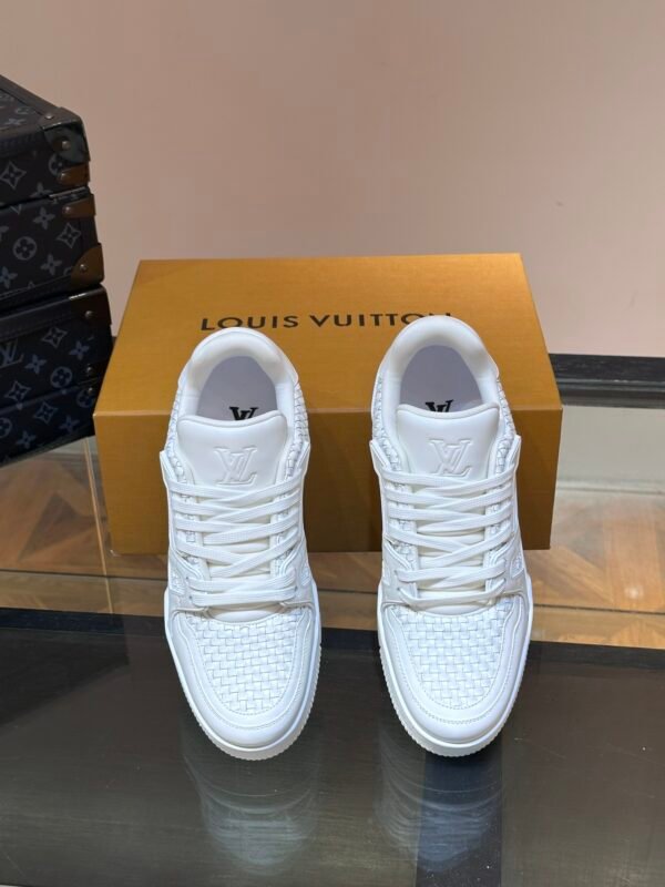 ◾️▫️LV Luxury Men's Trainer Casual Sneakers - Image 5