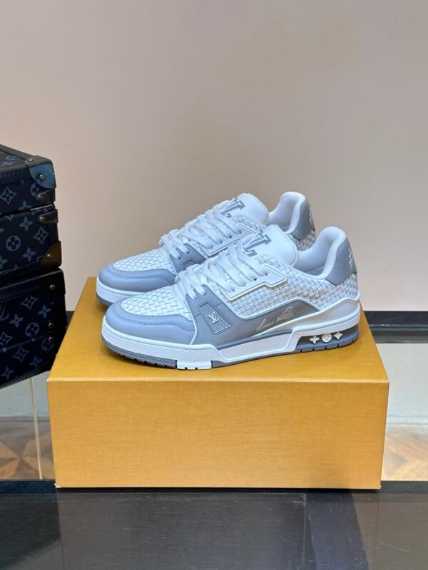 ◾️▫️LV Luxury Men's Trainer Casual Sneakers - Image 7