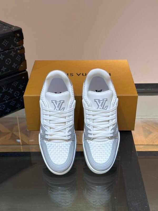 ◾️▫️LV Luxury Men's Trainer Casual Sneakers - Image 8