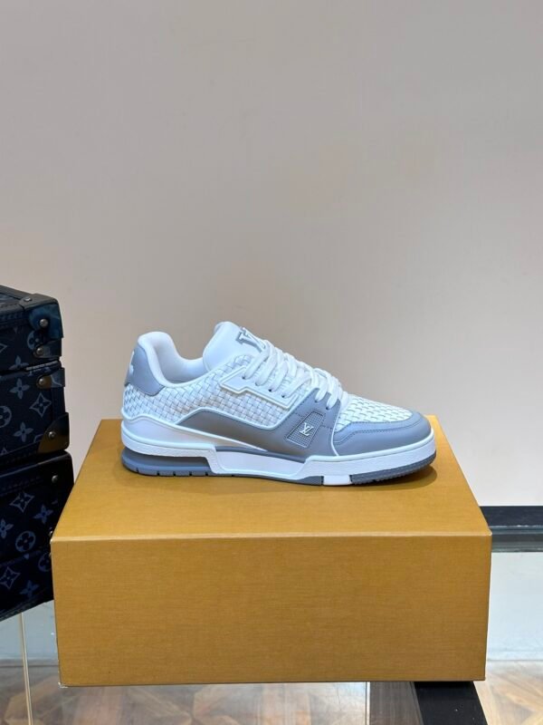 ◾️▫️LV Luxury Men's Trainer Casual Sneakers - Image 4