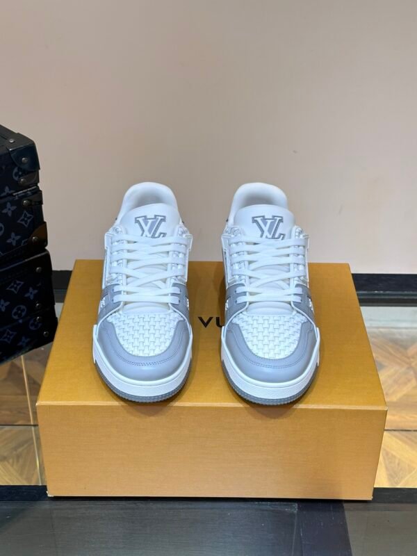 ◾️▫️LV Luxury Men's Trainer Casual Sneakers - Image 3