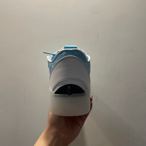 【Customized sneakers】 Nike AJ39 Air Jordan 39 Shoes For SHOEME Uneven dip-dye do old Heartbeat Mojito Clouds Cotton Candy Mid-top Basketball Shoes Ice Blue - Image 10