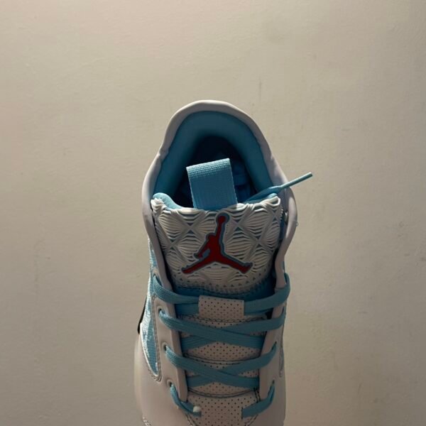 【Customized sneakers】 Nike AJ39 Air Jordan 39 Shoes For SHOEME Uneven dip-dye do old Heartbeat Mojito Clouds Cotton Candy Mid-top Basketball Shoes Ice Blue - Image 8
