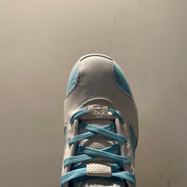 【Customized sneakers】 Nike AJ39 Air Jordan 39 Shoes For SHOEME Uneven dip-dye do old Heartbeat Mojito Clouds Cotton Candy Mid-top Basketball Shoes Ice Blue - Image 3