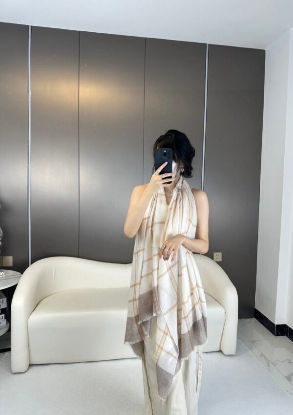 Chanel Scarf/Brown - Image 2