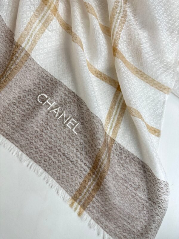 Chanel Scarf/Brown - Image 8