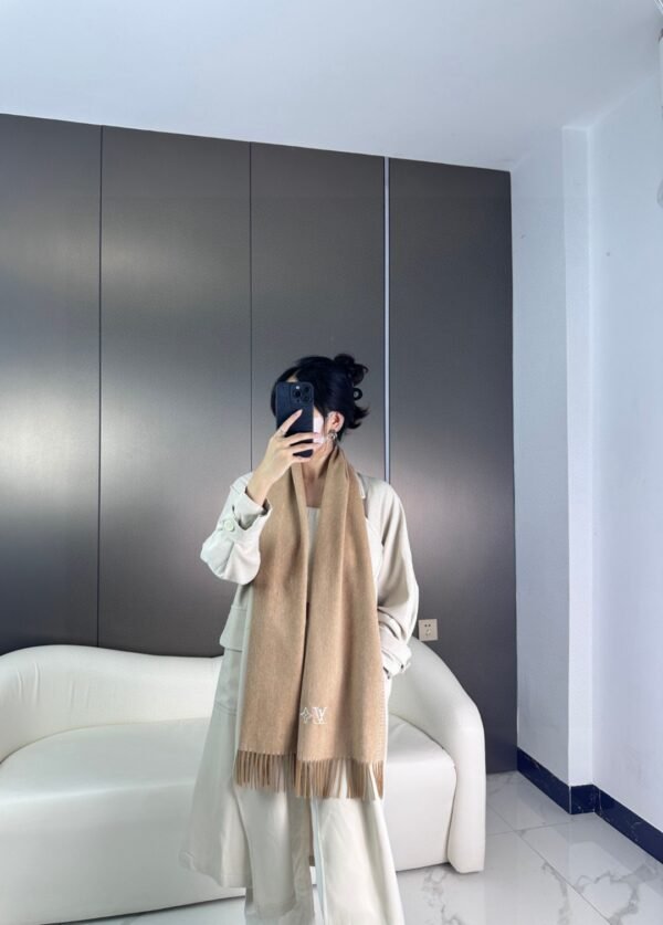 Louis Vuitton Scarf/Brown - Image 2