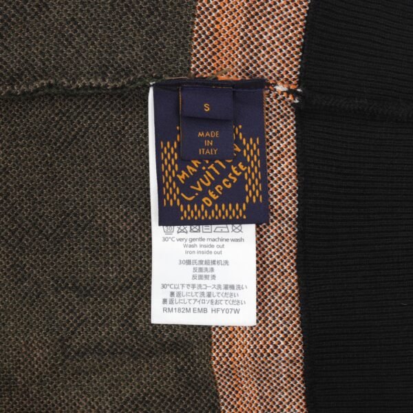 LV Louis Vuitton/Louis Vuitton 24Fw Western Cowboy Jacquard Camouflage Knit Jacket - Image 3